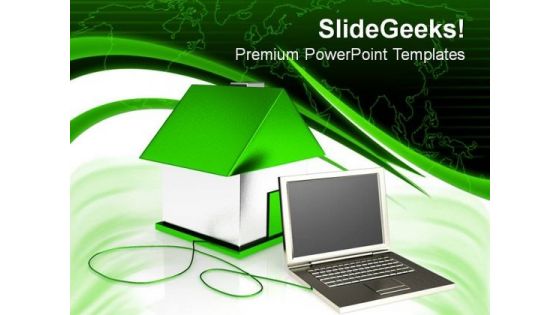 Small Computer Concept Internet PowerPoint Templates And PowerPoint Themes 0812