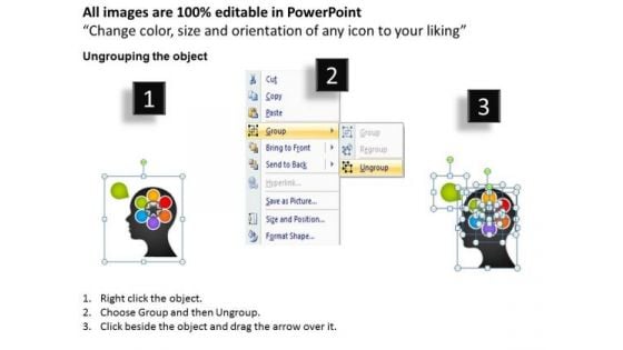 Smart Brain For Problem Solving PowerPoint Presentation Template