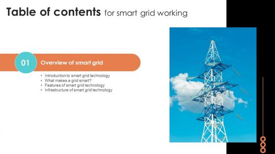 Smart Grid Working Table Of Contents Smart Grid Working Table Of Contents