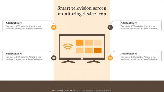 Smart Television Screen Monitoring Device Icon Information Pdf