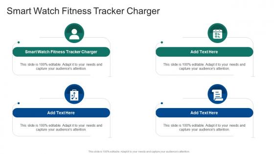 Smart Watch Fitness Tracker Charger In Powerpoint And Google Slides Cpb