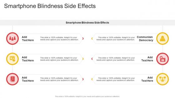 Smartphone Blindness Side Effects In Powerpoint And Google Slides Cpb