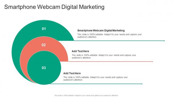 Smartphone Webcam Digital Marketing In Powerpoint And Google Slides Cpb