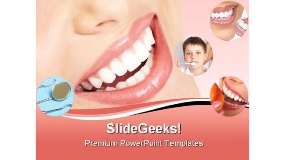 Smile Dental PowerPoint Themes And PowerPoint Slides 0711