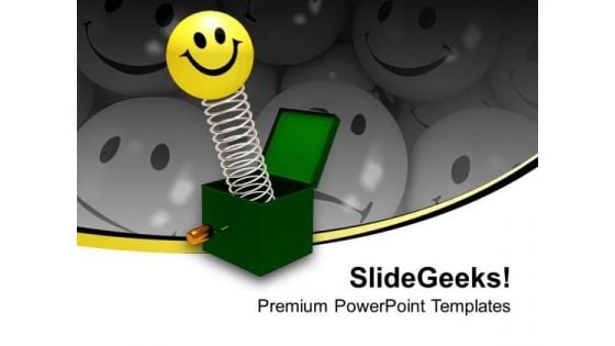 Smiley With Box Face PowerPoint Templates And PowerPoint Themes 1112