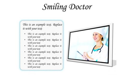 Smiling Doctor Medical PowerPoint Presentation Slides F Smiling Doctor Medical PowerPoint Presentation Slides F