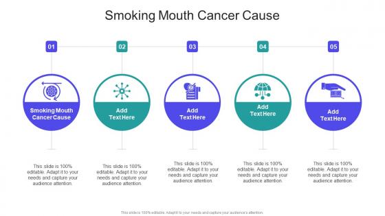 Smoking Mouth Cancer Cause In Powerpoint And Google Slides Cpb