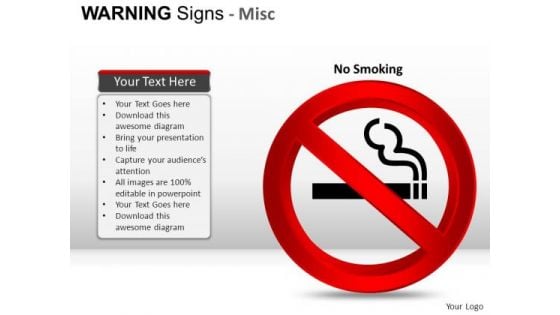 Smoking Warning Signs PowerPoint Slides And Ppt Diagram Templates Smoking Warning Signs PowerPoint Slides And Ppt Diagram Templates