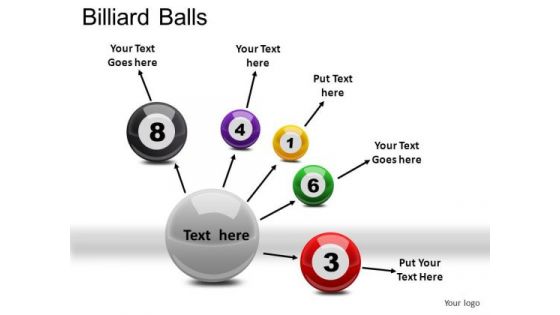 Snooker Billiard Balls PowerPoint Slides And Ppt Diagram Templates