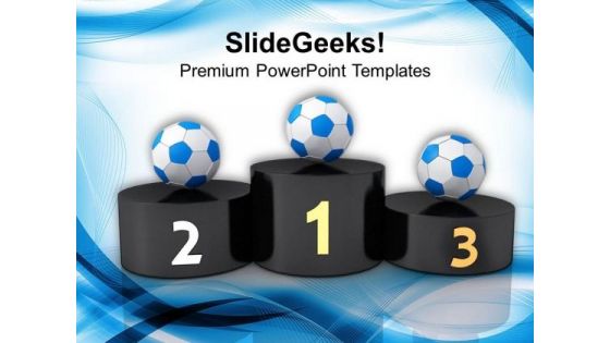 Soccer Ball Competition Concept PowerPoint Templates Ppt Backgrounds For Slides 0413