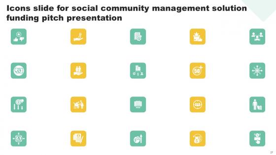 Social Community Management Solution Funding Pitch Presentation Complete Deck