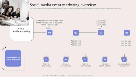 Social Media Event Marketing Overview Virtual Event Promotion To Capture Inspiration Pdf