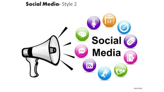 Social Media Icons PowerPoint Slides And Ppt Diagram Templates