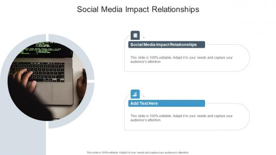 Social Media Impact Relationships In Powerpoint And Google Slides Cpb