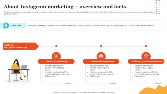 Social Media Marketing To Enhance About Instagram Marketing Overview And Facts MKT SS V