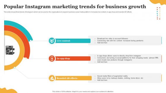 Social Media Marketing To Enhance Popular Instagram Marketing Trends For Business Growth MKT SS V Social Media Marketing To Enhance Popular Instagram Marketing Trends For Business Growth MKT SS V