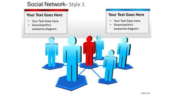 Social Media Network Marketing PowerPoint Presentation Slides Diagrams