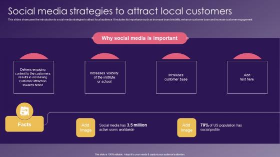 Social Media Strategies Attract Local School Promotion Strategies To Increase Enrollment Guidelines Pdf