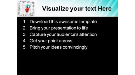Social Network Communication PowerPoint Themes And PowerPoint Slides 0711