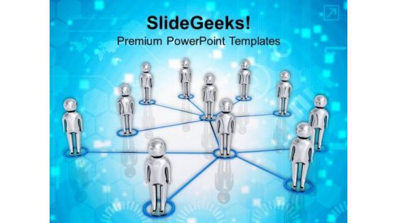 Social Network Team Business PowerPoint Templates Ppt Backgrounds For Slides 1112