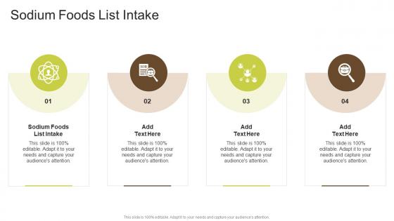 Sodium Foods List Intake In Powerpoint And Google Slides Cpb