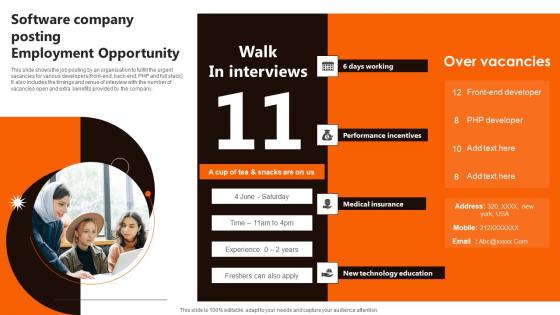 Software Company Posting Employment Opportunity Topics Pdf Software Company Posting Employment Opportunity Topics Pdf