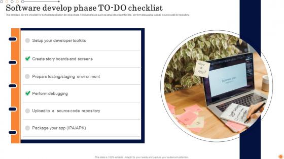 Software Develop Phase To Do Checklist Design And Develop Customized Software Guides Themes Pdf Software Develop Phase To Do Checklist Design And Develop Customized Software Guides Themes Pdf