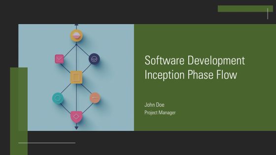 Software Development Inception Phase Flow PPT Sample AT