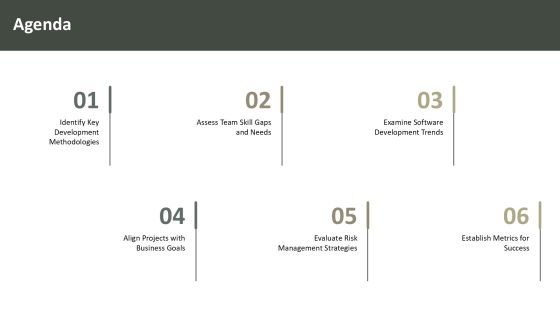 Software Development Strategic Implementation Roadmap PPT Template AT Slide02