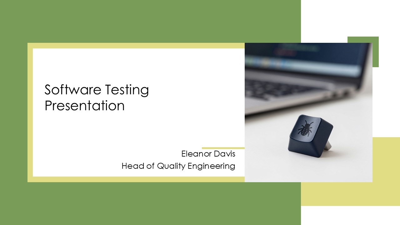 Software Testing Presentation PPT Example VM
