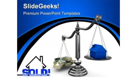 Sold Sign House With Dollars Business PowerPoint Themes And PowerPoint Slides 0511 Sold Sign House With Dollars Business PowerPoint Themes And PowerPoint Slides 0511
