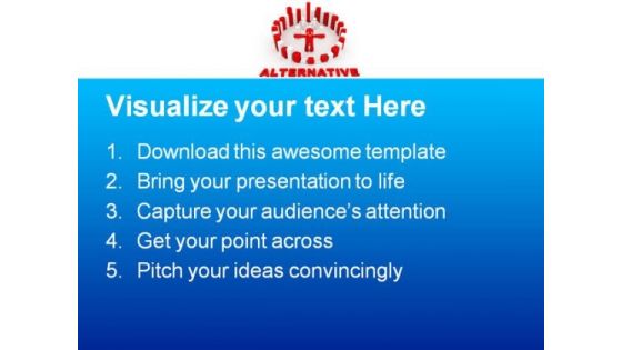 Solution Alternative Concept Business PowerPoint Themes And PowerPoint Slides 0811