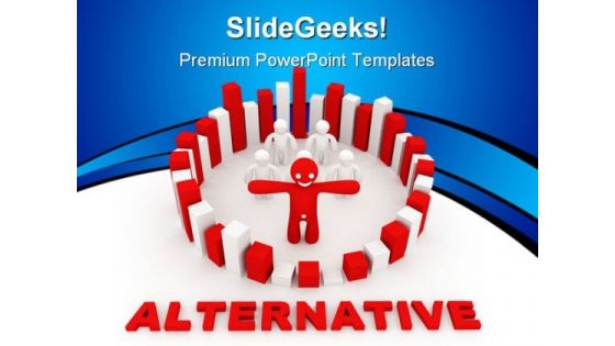 Solution Alternative Concept Business PowerPoint Themes And PowerPoint Slides 0811