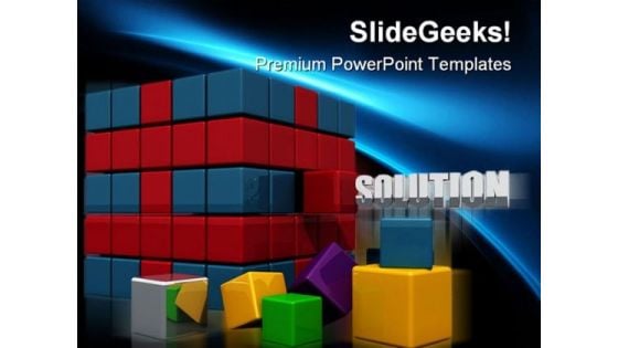 Solution Business PowerPoint Templates And PowerPoint Backgrounds 0211