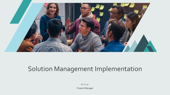 Solution Management Implementation PPT Guidelines AT