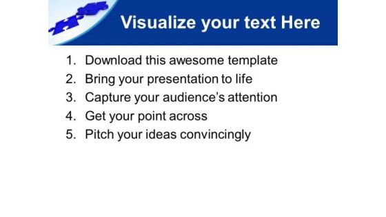 Solution Of Problem Blue Puzzle PowerPoint Templates Ppt Backgrounds For Slides 0313 Slide03
