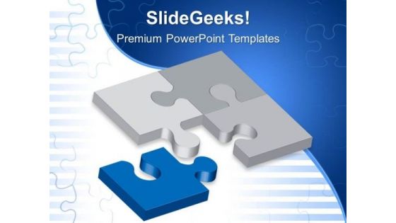 Solution Puzzle Business PowerPoint Templates And PowerPoint Themes 0512