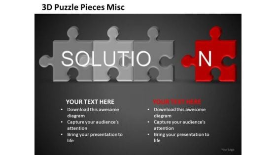 Solution Puzzle Ppt