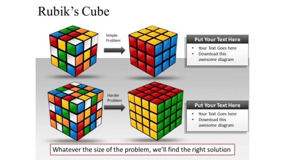 Solution Rubiks Cube PowerPoint Slides And Ppt Clipart Graphics