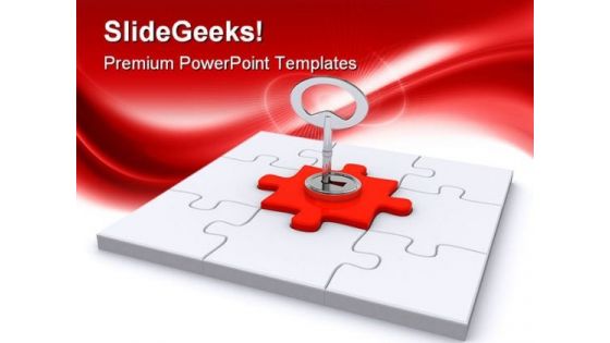 Solution Security PowerPoint Templates And PowerPoint Backgrounds 0211