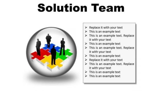 Solution Team Business PowerPoint Presentation Slides C