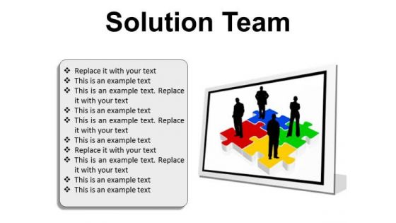 Solution Team Business PowerPoint Presentation Slides F