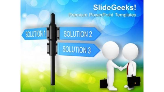 Solutions Finance PowerPoint Templates And PowerPoint Themes 1012