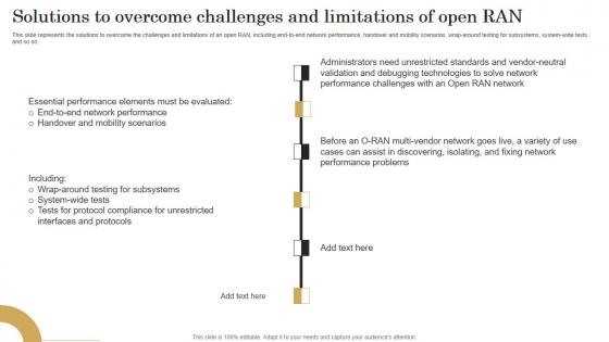 Solutions To Overcome Challenges And Revolutionizing Mobile Networks Guidelines PDF