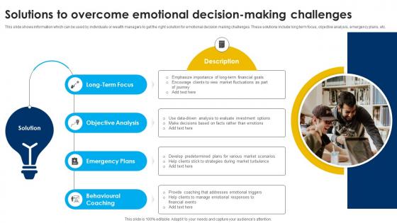 Solutions To Overcome Emotional Decision Strategic Wealth Management And Financial Fin SS V