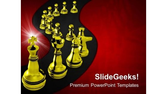 Solve Issues Like Chess Playing PowerPoint Templates Ppt Backgrounds For Slides 0713
