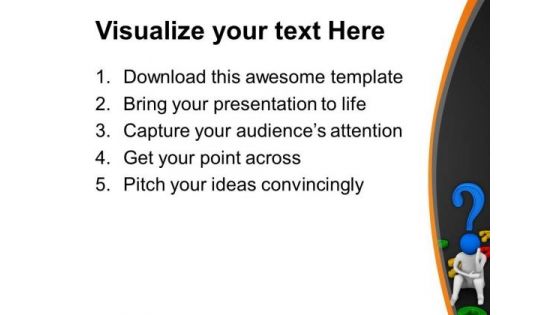 Solve Lots Of Questions At A Time PowerPoint Templates Ppt Backgrounds For Slides 0613