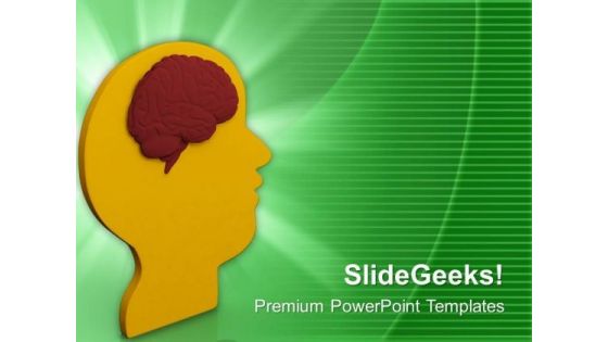 Solve Problems With Help Of Brain PowerPoint Templates Ppt Backgrounds For Slides 0613