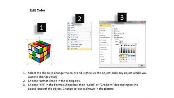 Solving Rubix Cube PowerPoint Slides And Ppt Presentation Templates