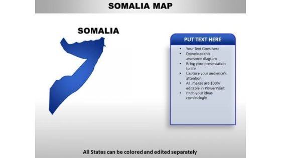 Somalia PowerPoint Maps